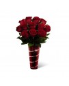 The In Love with Red Roses Bouquet The In Love with Red Roses Bouquet